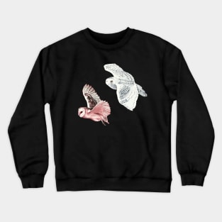 Flying owls Crewneck Sweatshirt